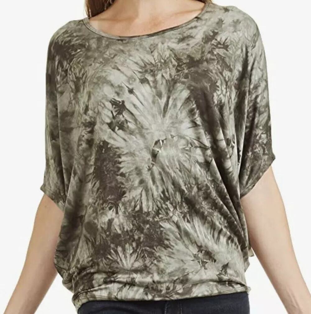 Come Together California Dolman Top, Olive, Size L